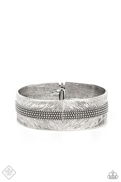 Rancho Refinement - Silver - Paparazzi Bracelet