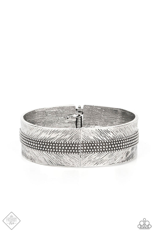 Rancho Refinement - Silver - Paparazzi Bracelet