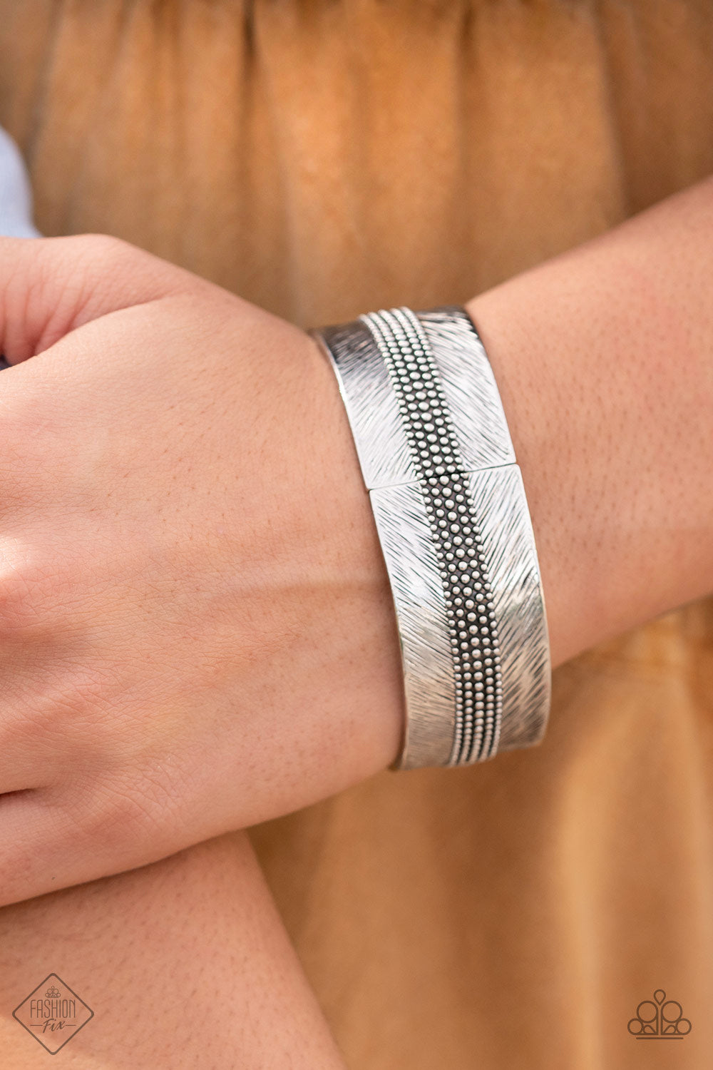 Rancho Refinement - Silver - Paparazzi Bracelet