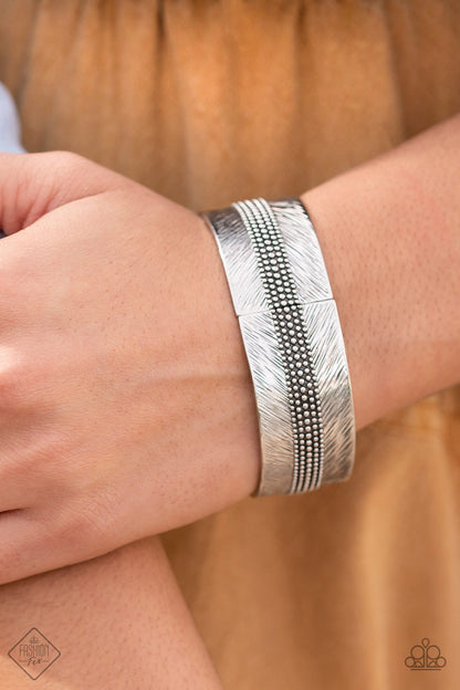 Rancho Refinement - Silver - Paparazzi Bracelet