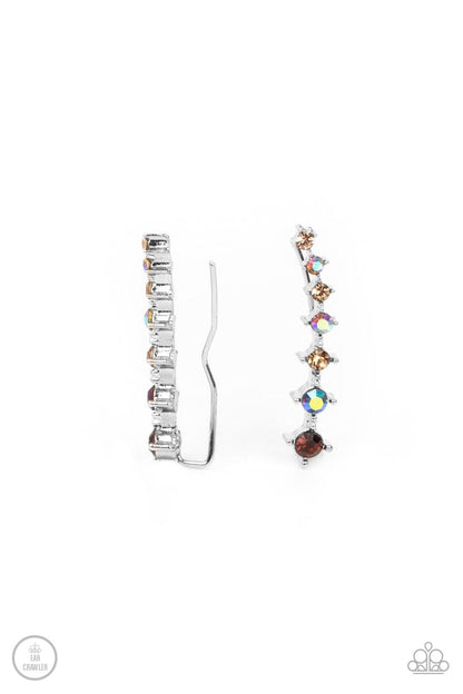 STARLIGHT Show - Brown - Paparazzi Earrings