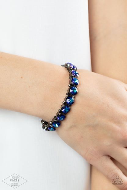 Sugar-Coated Sparkle - Multi - Paparazzi Bracelet - (Life of the Party Pink Pink Fan Favorite)