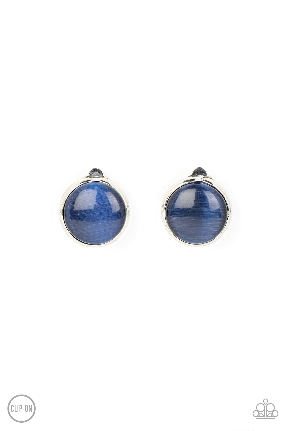 Cool Pools - Blue - Paparazzi Clip On Earrings