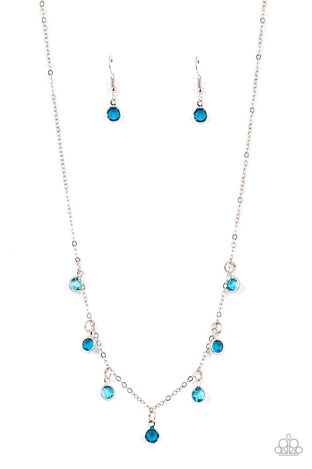 Carefree Charmer - Blue - Paparazzi Necklace