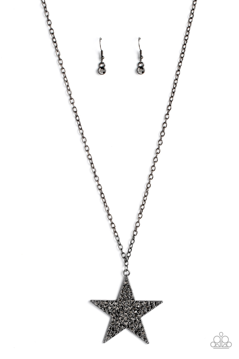 Rock Star Sparkle - Black - Paparazzi Necklace