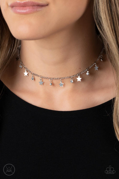 Little Lady Liberty - White - Paparazzi Necklace