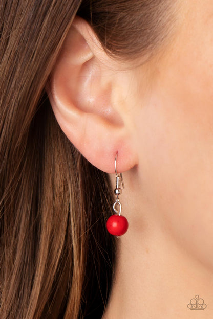 Western Wilderness - Red - Paparazzi Necklace