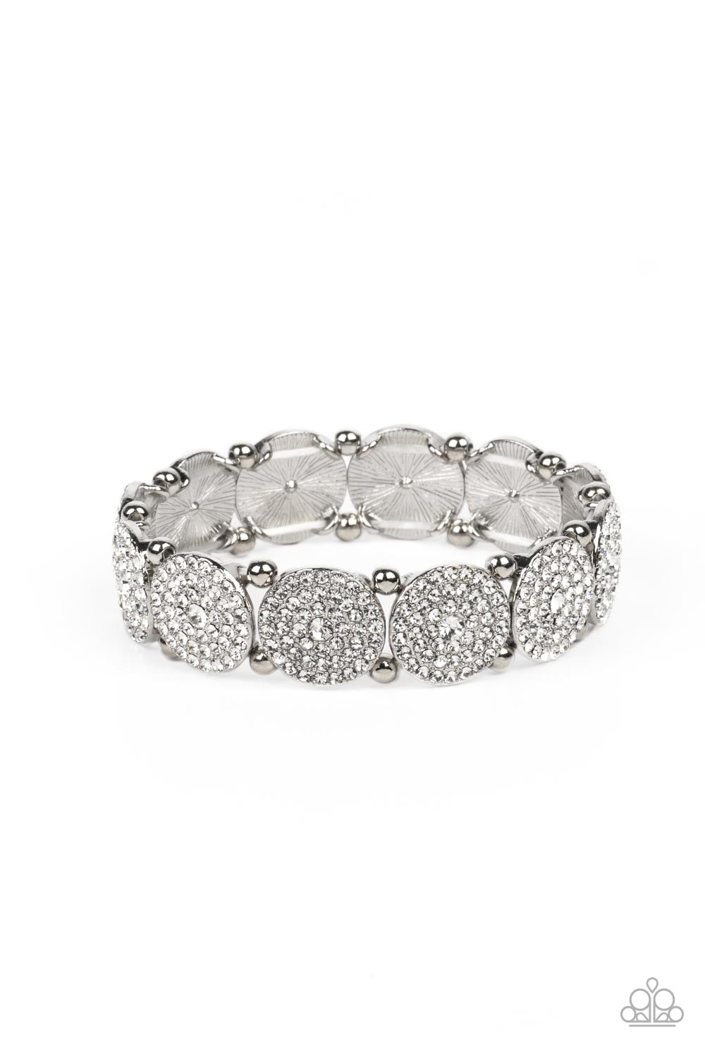 Palace Intrigue - White - Paparazzi Bracelet