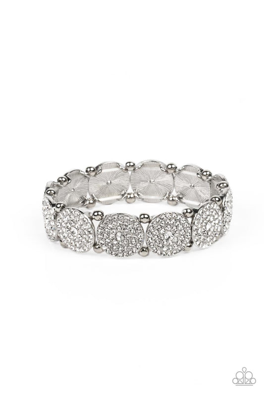 Palace Intrigue - White - Paparazzi Bracelet