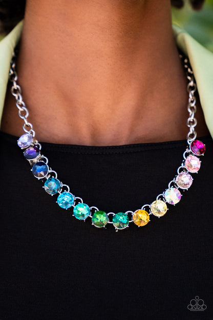 Rainbow Resplendence - Multi - Paparazzi Necklace