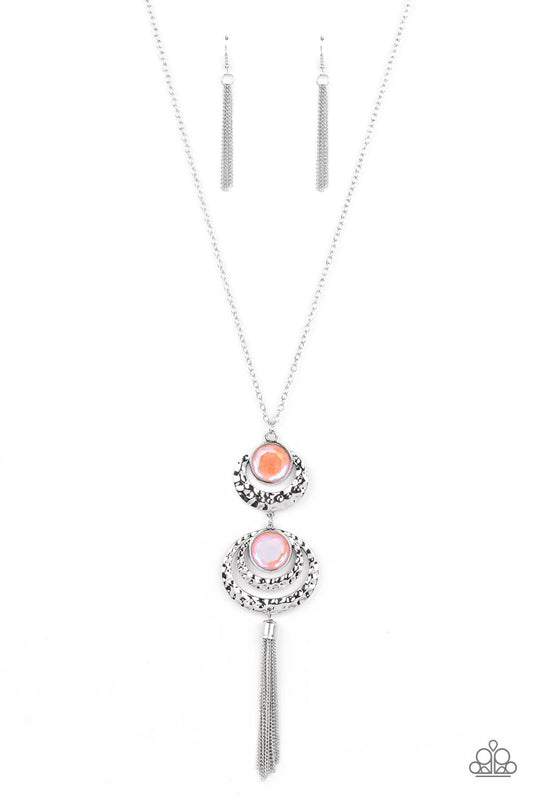 Limitless Luster - Orange - Paparazzi Necklace