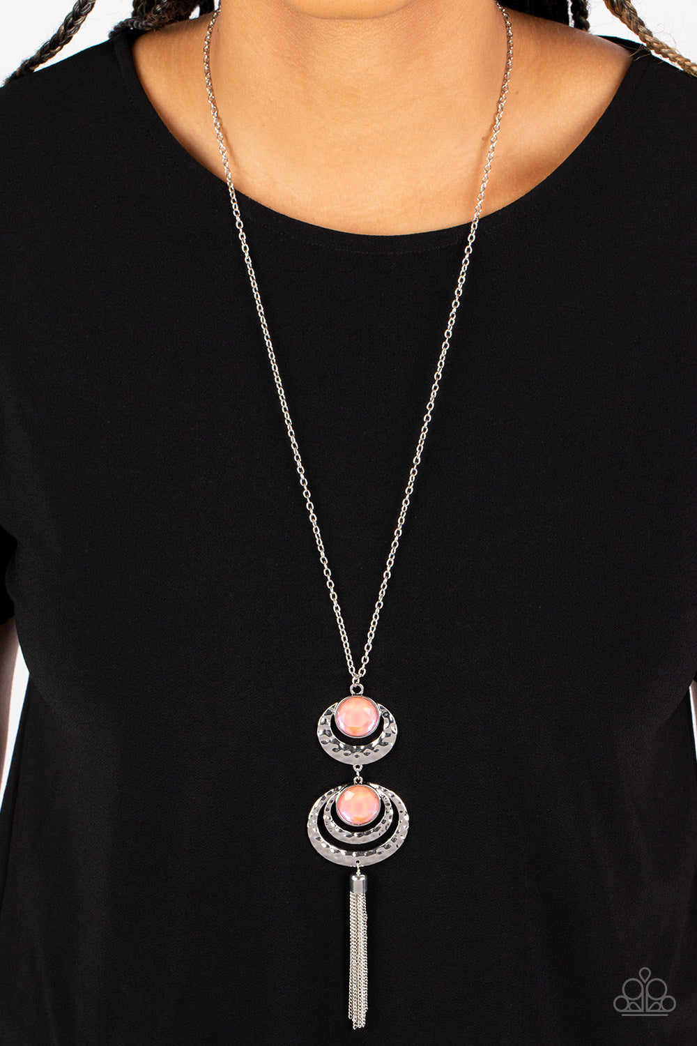 Limitless Luster - Orange - Paparazzi Necklace