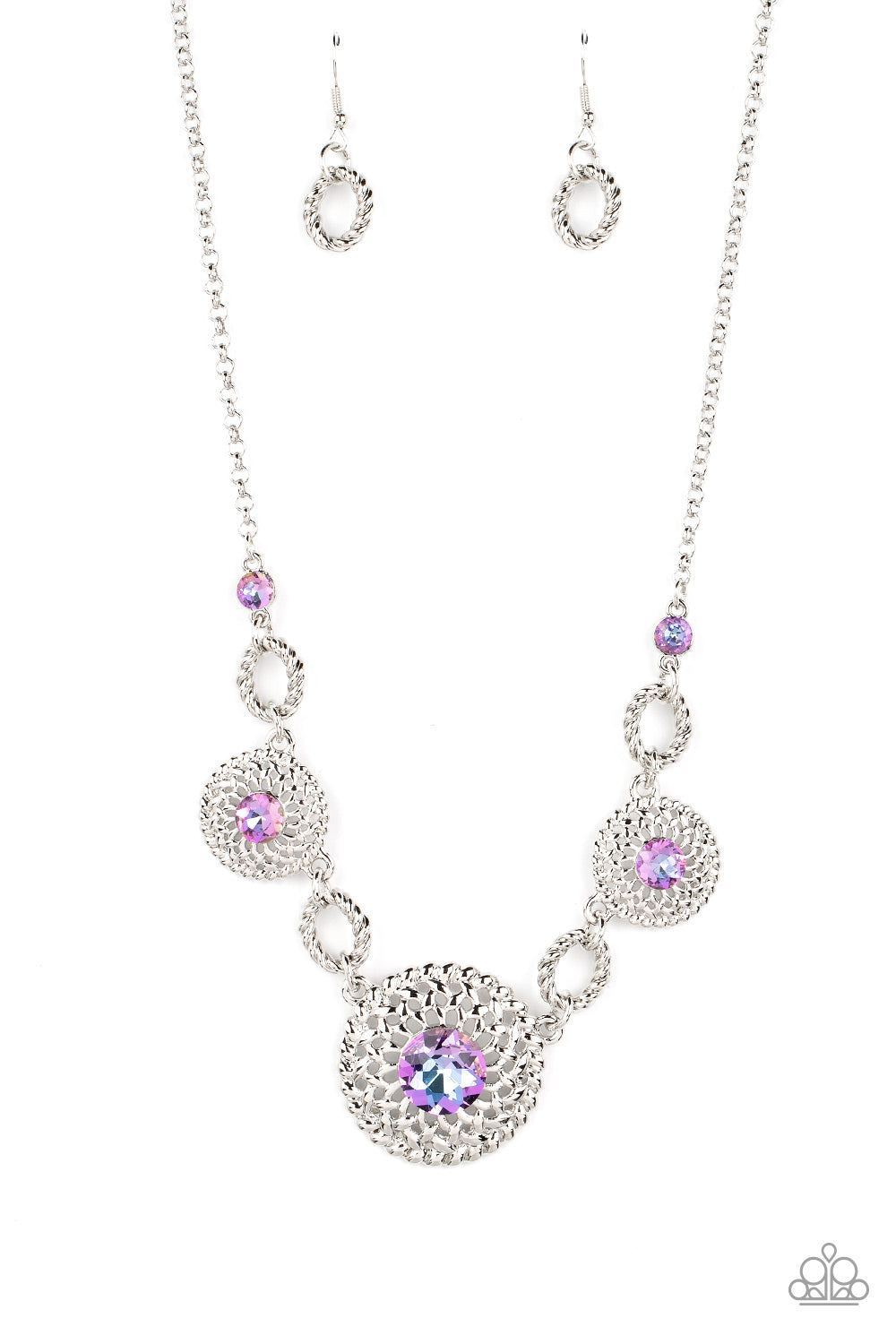 Cosmic Cosmos - Purple - Paparazzi Necklace
