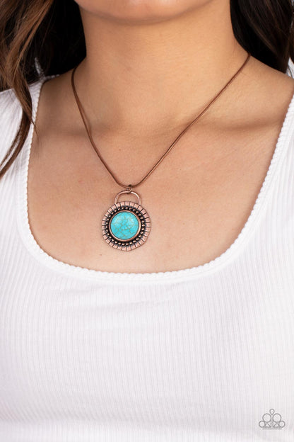New Age Nomad - Copper - Paparazzi Necklace