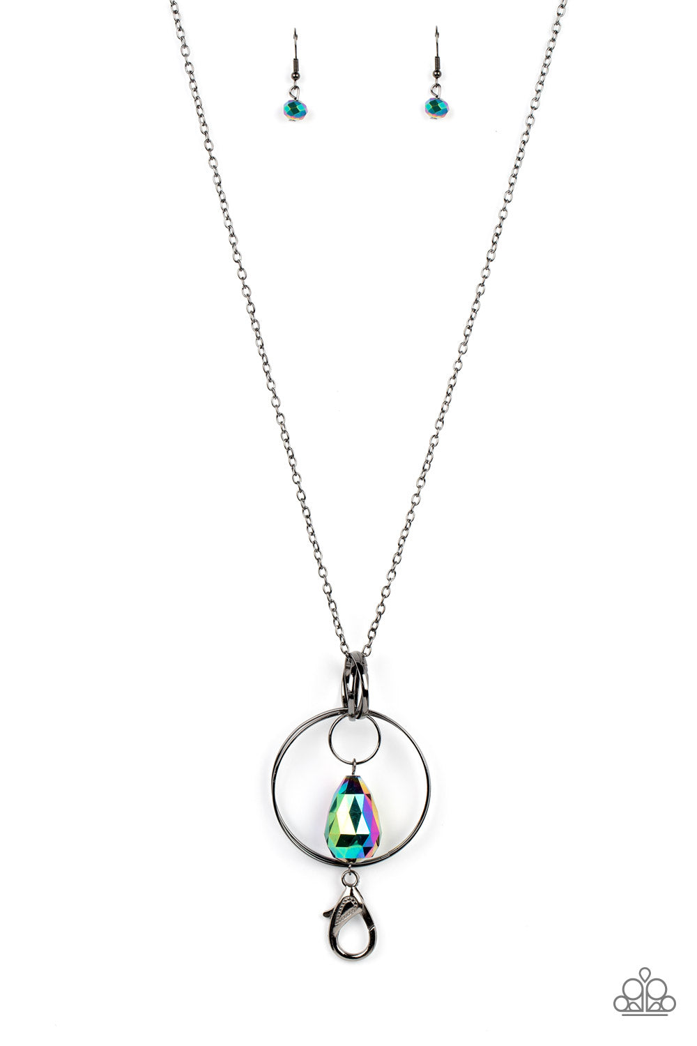 Swinging Shimmer - Multi - Paparazzi Lanyard