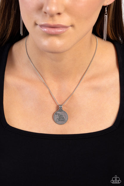 The KIND Side - Silver - Paparazzi Necklace