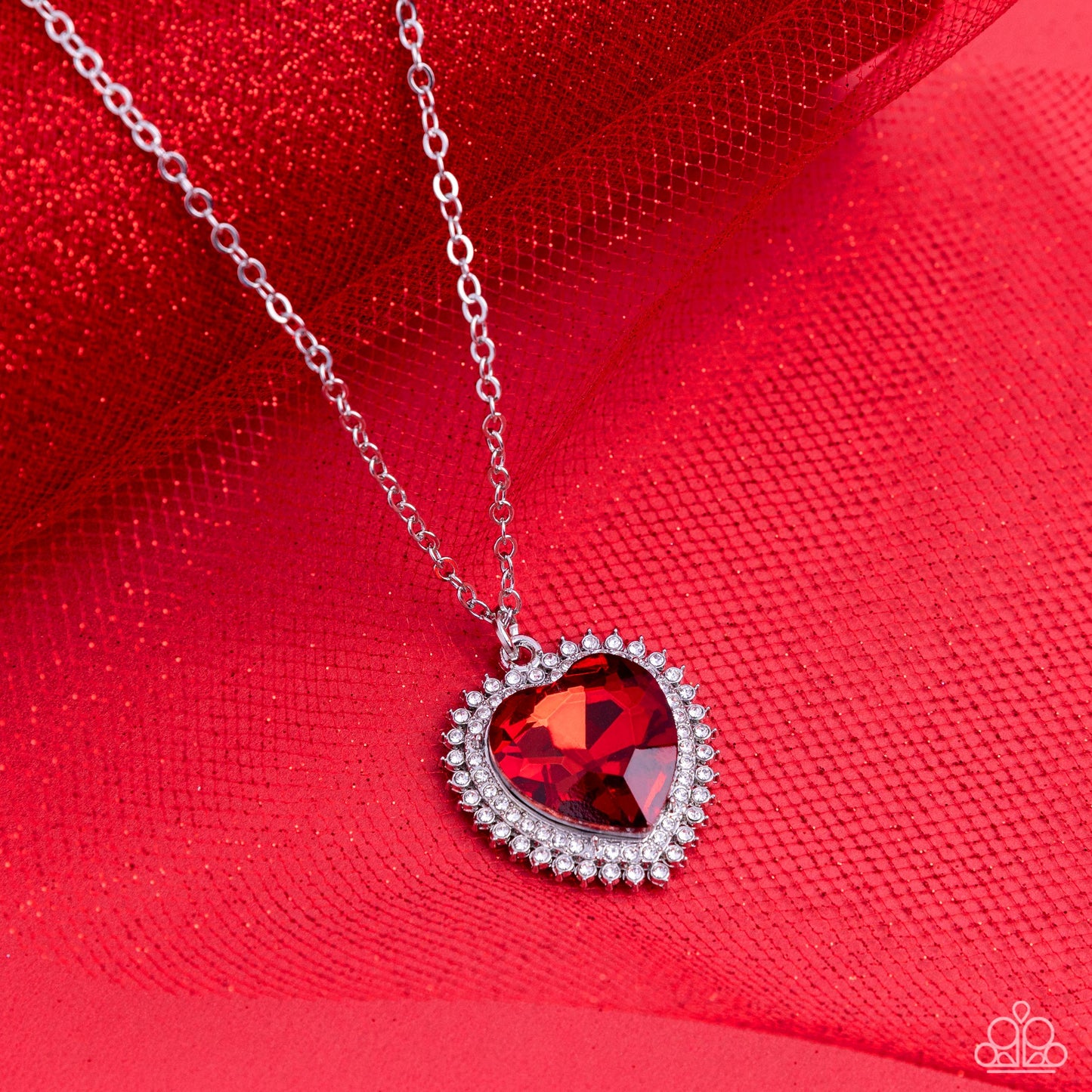Sweethearts Stroll - Red - Paparazzi Necklace