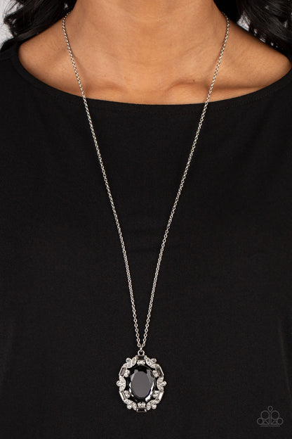 Noble Reflection - Silver - Paparazzi Necklace