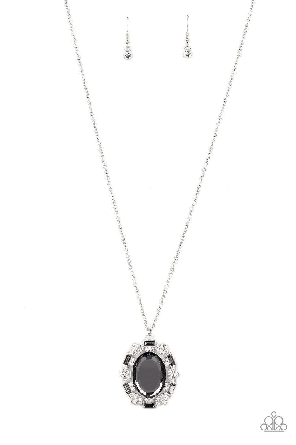Noble Reflection - Silver - Paparazzi Necklace