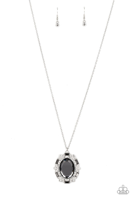 Noble Reflection - Silver - Paparazzi Necklace