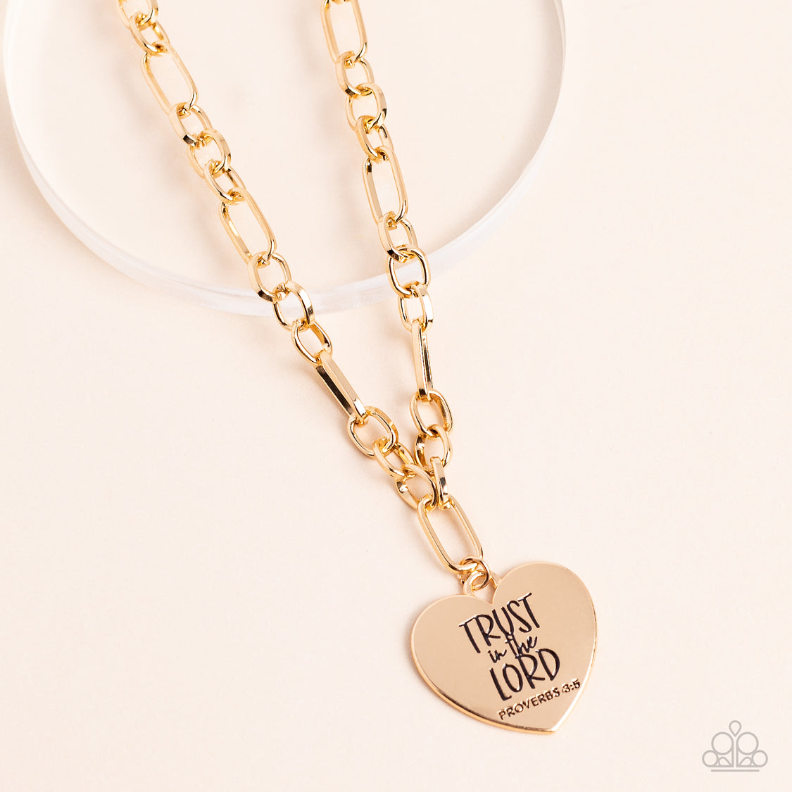 Perennial Proverbs - Gold - Paparazzi Necklace