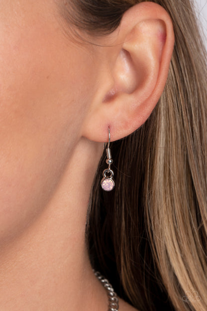 Pearly Pond - Pink - Paparazzi Necklace