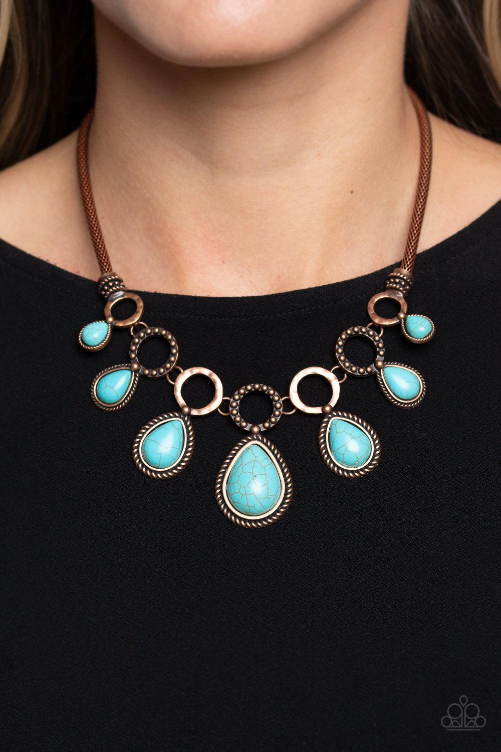 Riverside Relic - Copper - Paparazzi Necklace