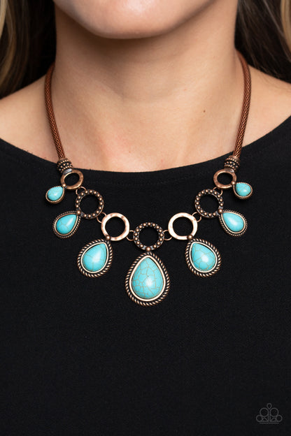 Riverside Relic - Copper - Paparazzi Necklace