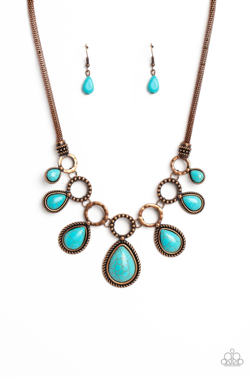 Riverside Relic - Copper - Paparazzi Necklace