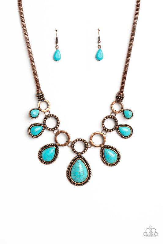 Riverside Relic - Copper - Paparazzi Necklace
