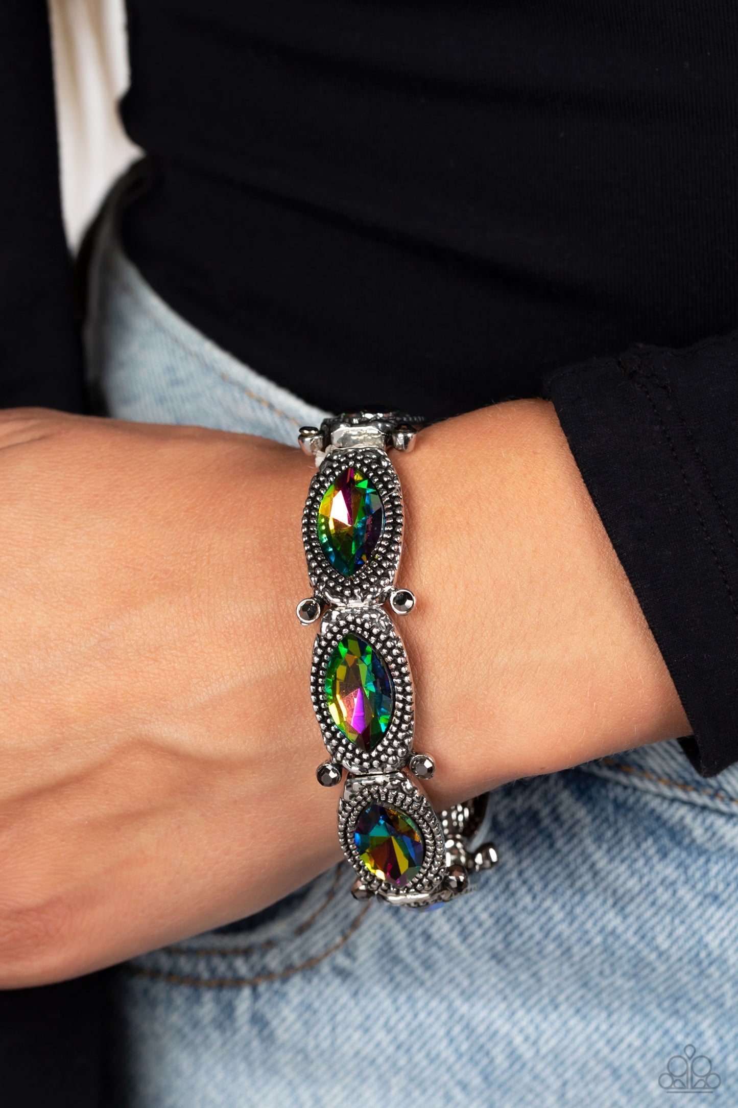Dancing Diva - Multi - Paparazzi Bracelet