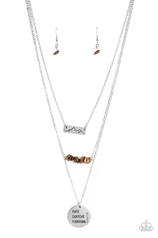 Miracle Mountains - Brown - Paparazzi Necklace