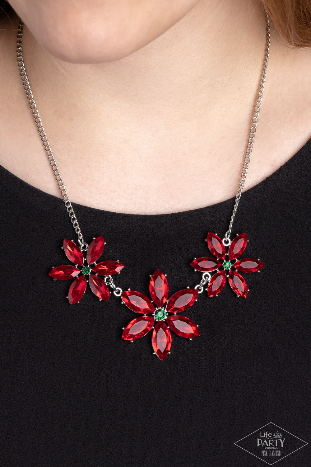 Meadow Muse - Multi - Paparazzi Necklace (2023 Pink Diamond LOP)