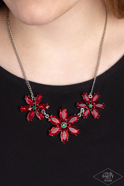 Meadow Muse - Multi - Paparazzi Necklace (2023 Pink Diamond LOP)