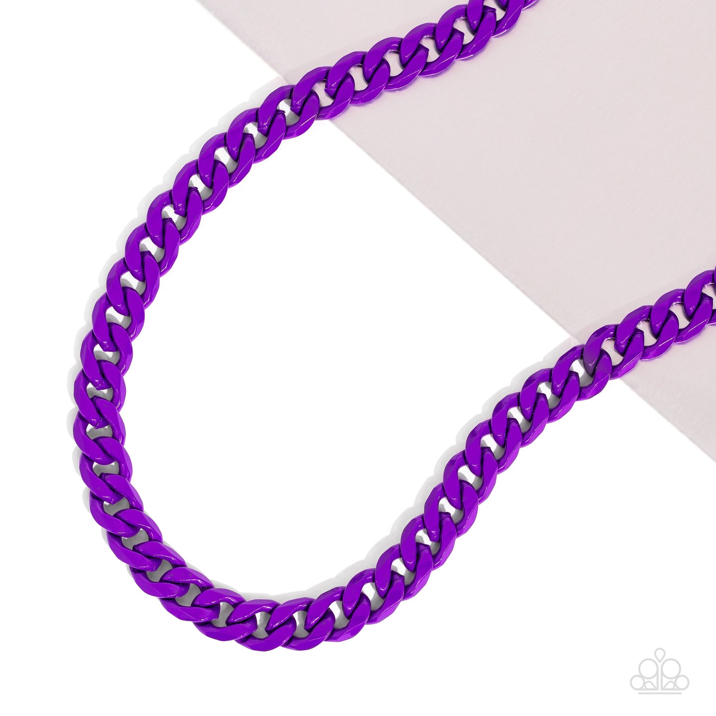 Painted Powerhouse - Purple - Paparazzi Necklace