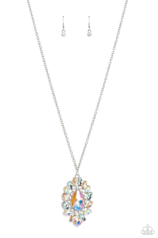 Over the TEARDROP - Multi - Paparazzi Necklace