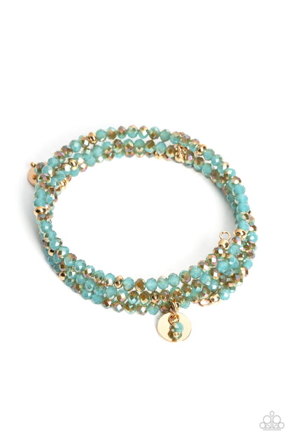Illusive Infinity - Blue - Paparazzi Bracelet