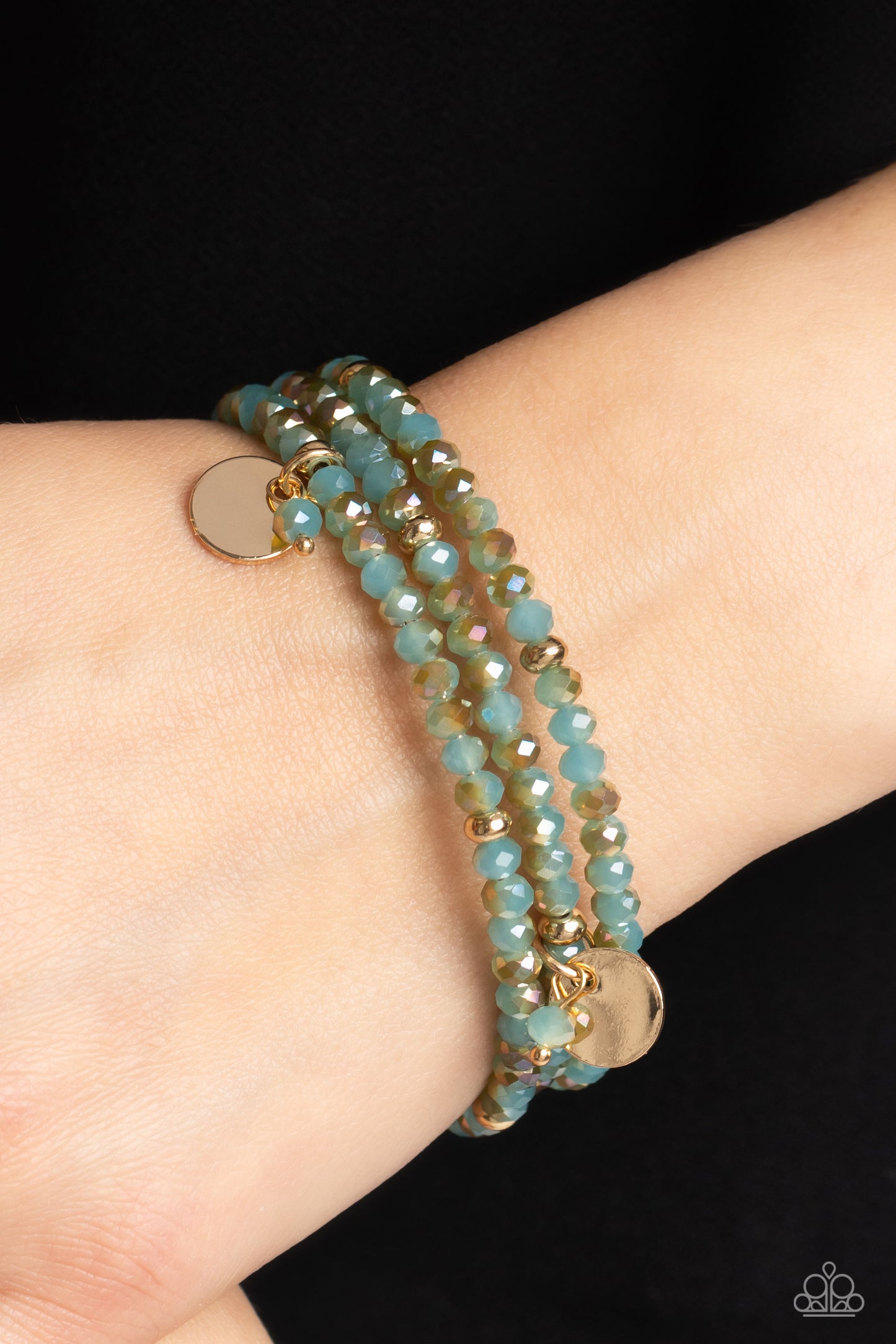 Illusive Infinity - Blue - Paparazzi Bracelet