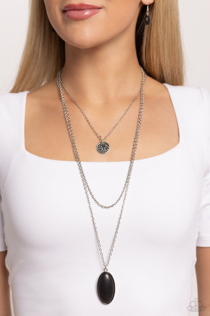 Perennial Phenomena - Black - Paparazzi Necklace