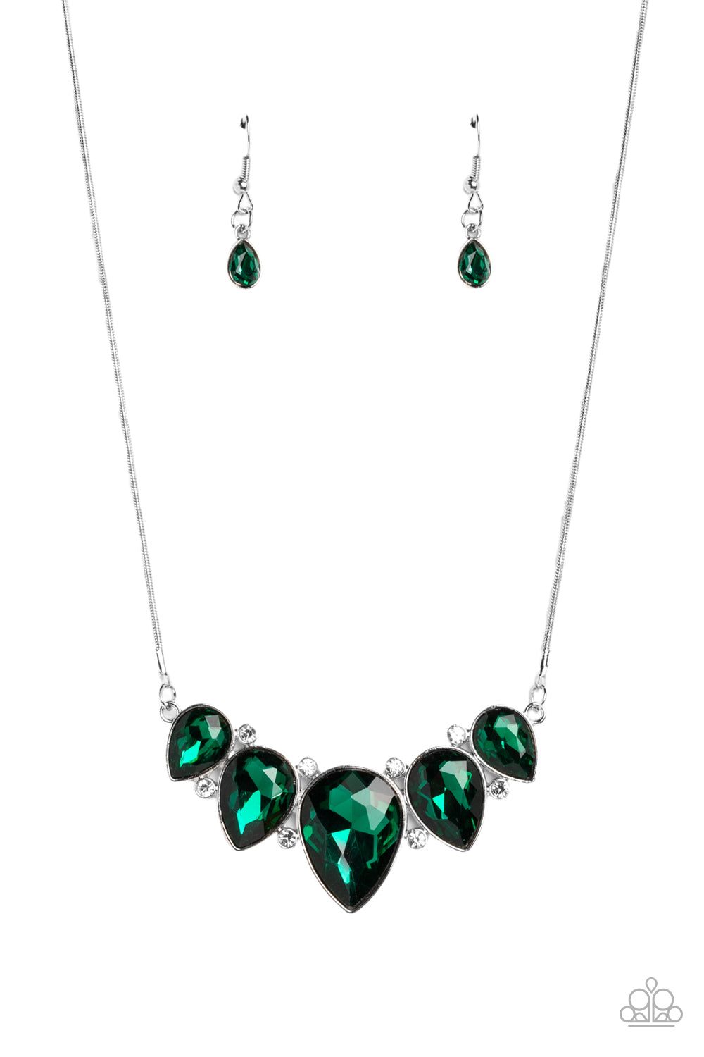 Regally Refined - Green - Paparazzi Necklace