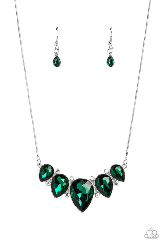 Regally Refined - Green - Paparazzi Necklace