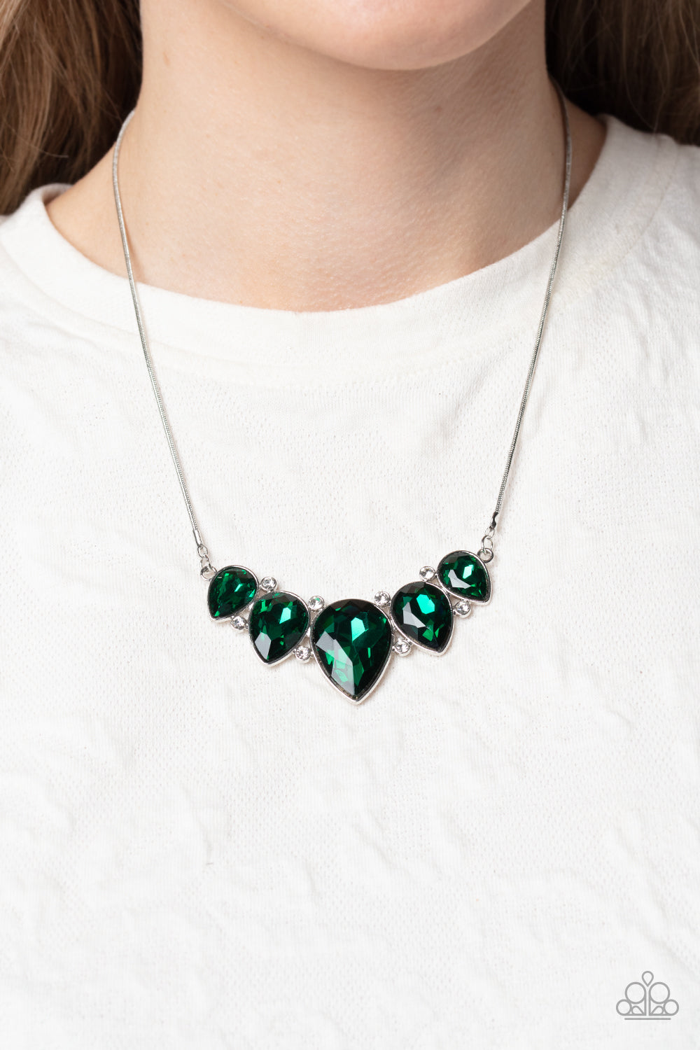 Regally Refined - Green - Paparazzi Necklace