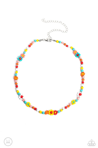 Flower Child Flair - Multi - Paparazzi Necklace