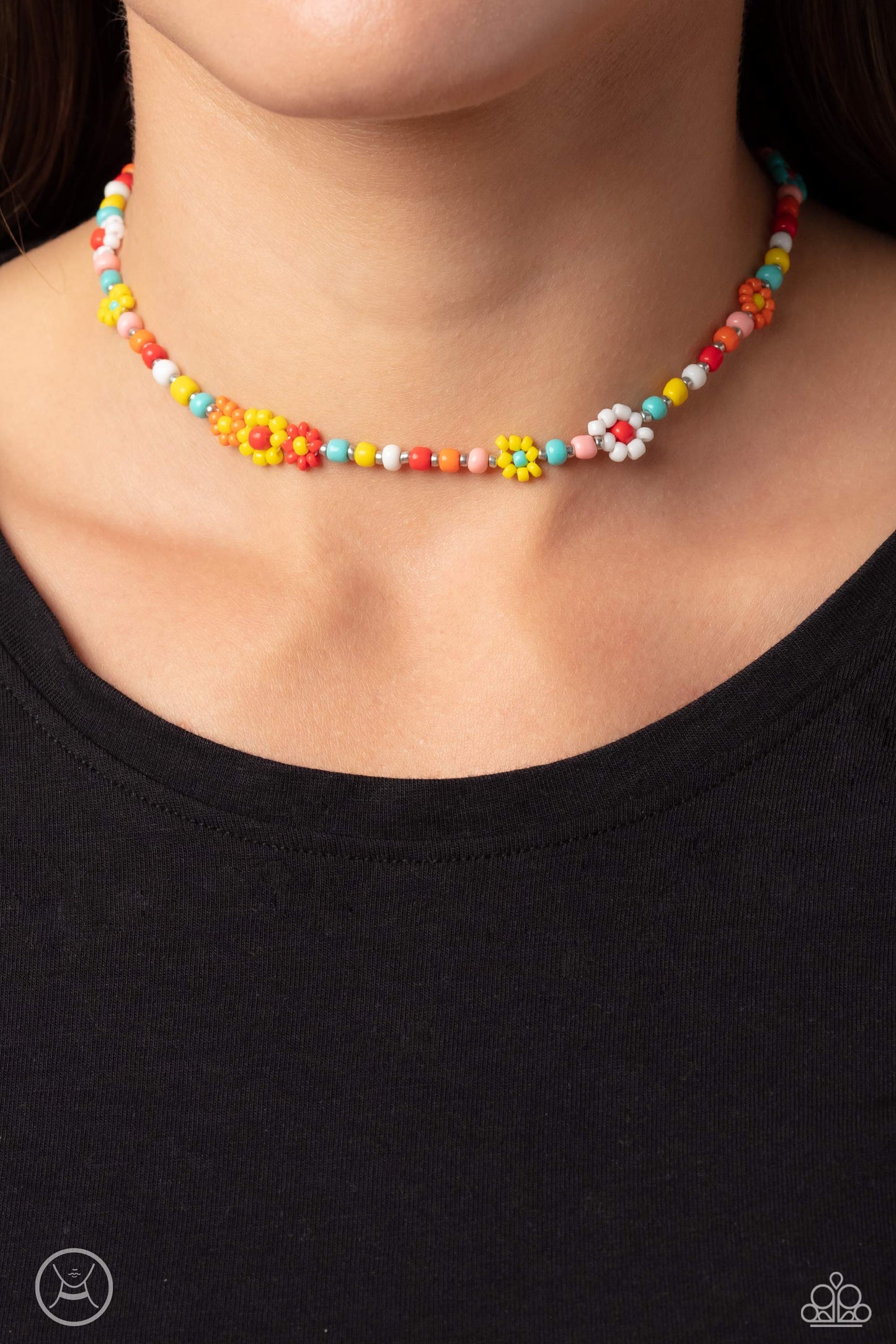 Flower Child Flair - Multi - Paparazzi Necklace