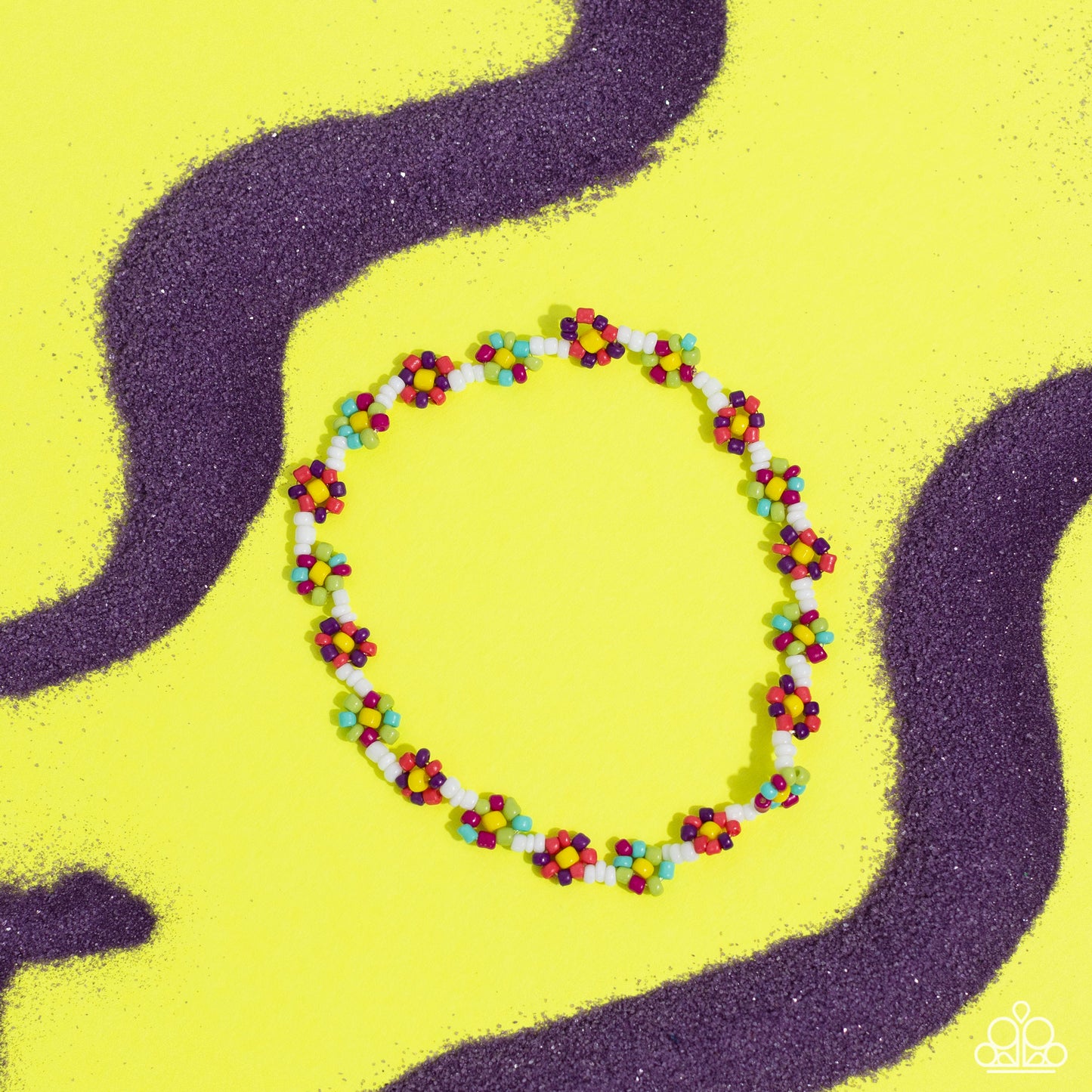 Midsummer Daisy - Multi - Paparazzi Anklet