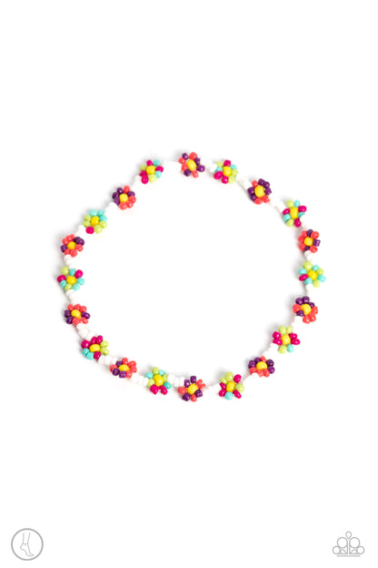 Midsummer Daisy - Multi - Paparazzi Anklet