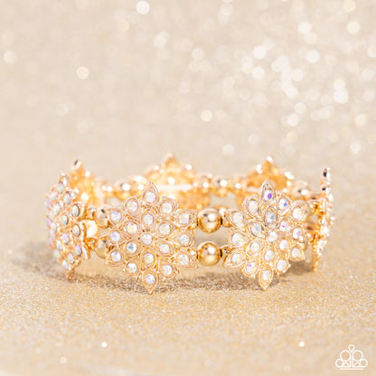 Scintillating Snowflakes - Multi - Paparazzi Bracelet