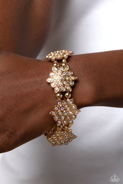 Scintillating Snowflakes - Multi - Paparazzi Bracelet