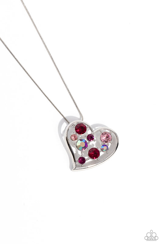 Romantic Recognition - Pink - Paparazzi Necklace