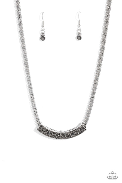 Swing Dance Dream - Silver - Paparazzi Necklace